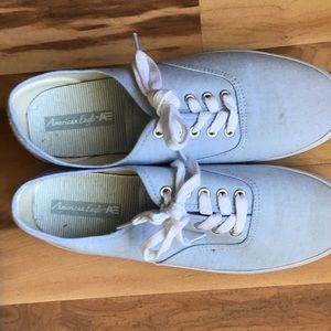 Baby Blue American Eagle Shoes